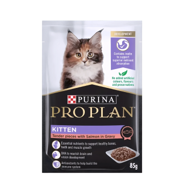 ProPlan Pouch Kitten Salmon in Gravy 85g